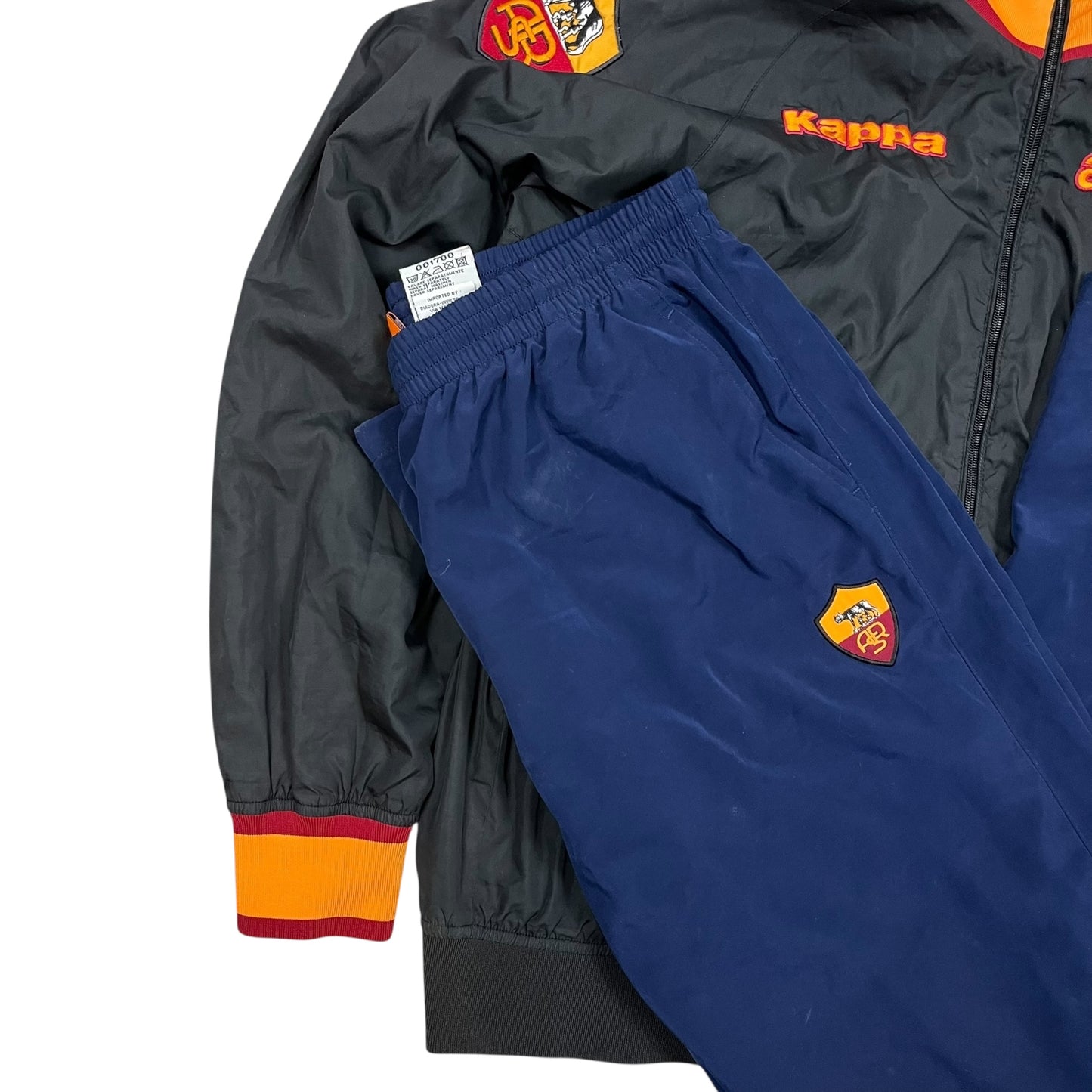 Vintage AS Roma Tracksuit in Größe(XL)