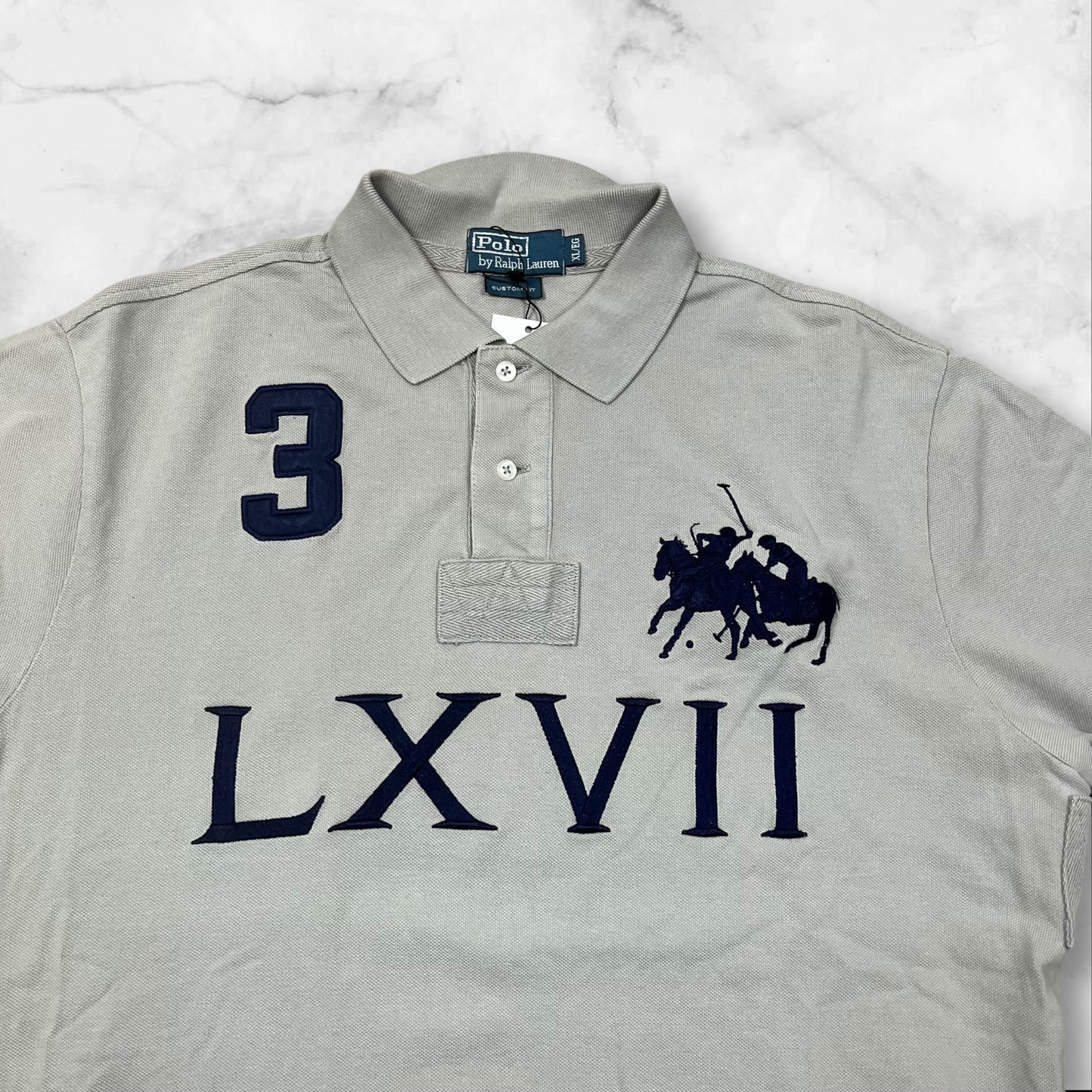 Vintage Ralph Lauren Poloshirt in Größe(XL)