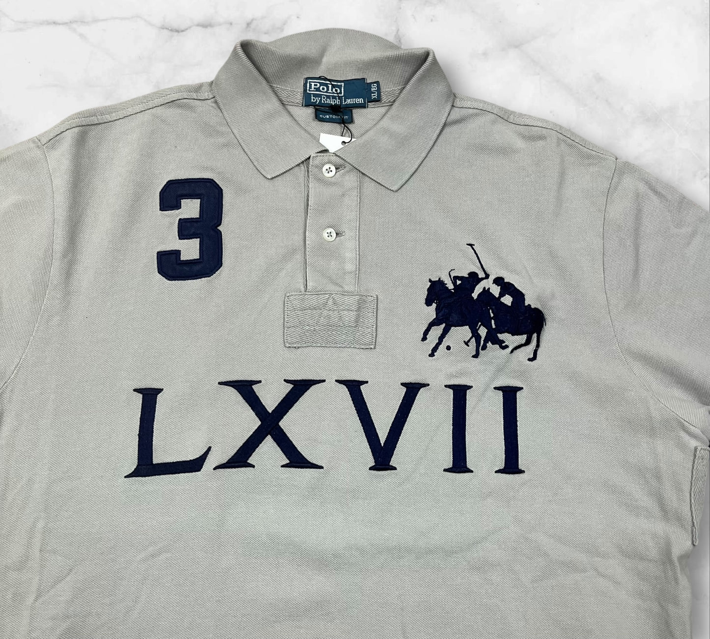 Vintage Ralph Lauren Poloshirt in Größe(XL)