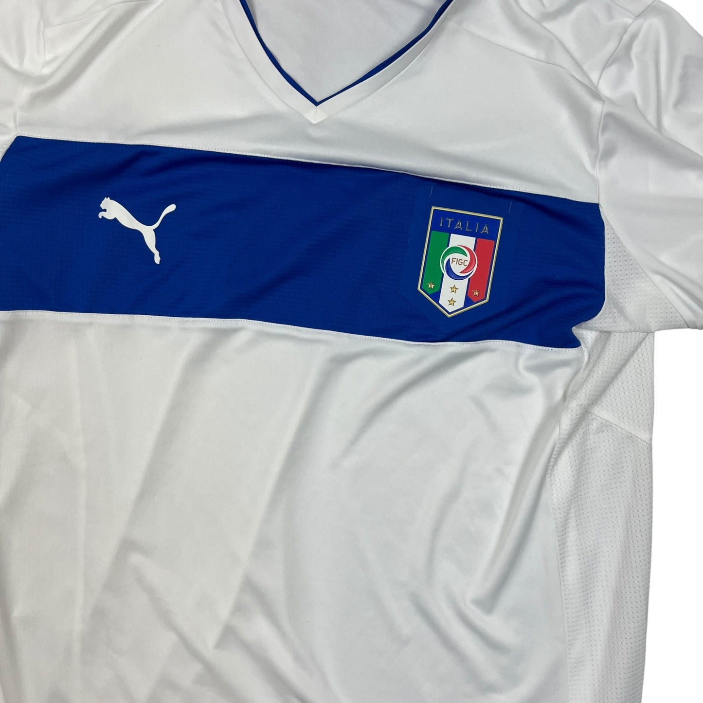 Vintage Puma 2008/2009 Italia Trikot in Größe(XL)