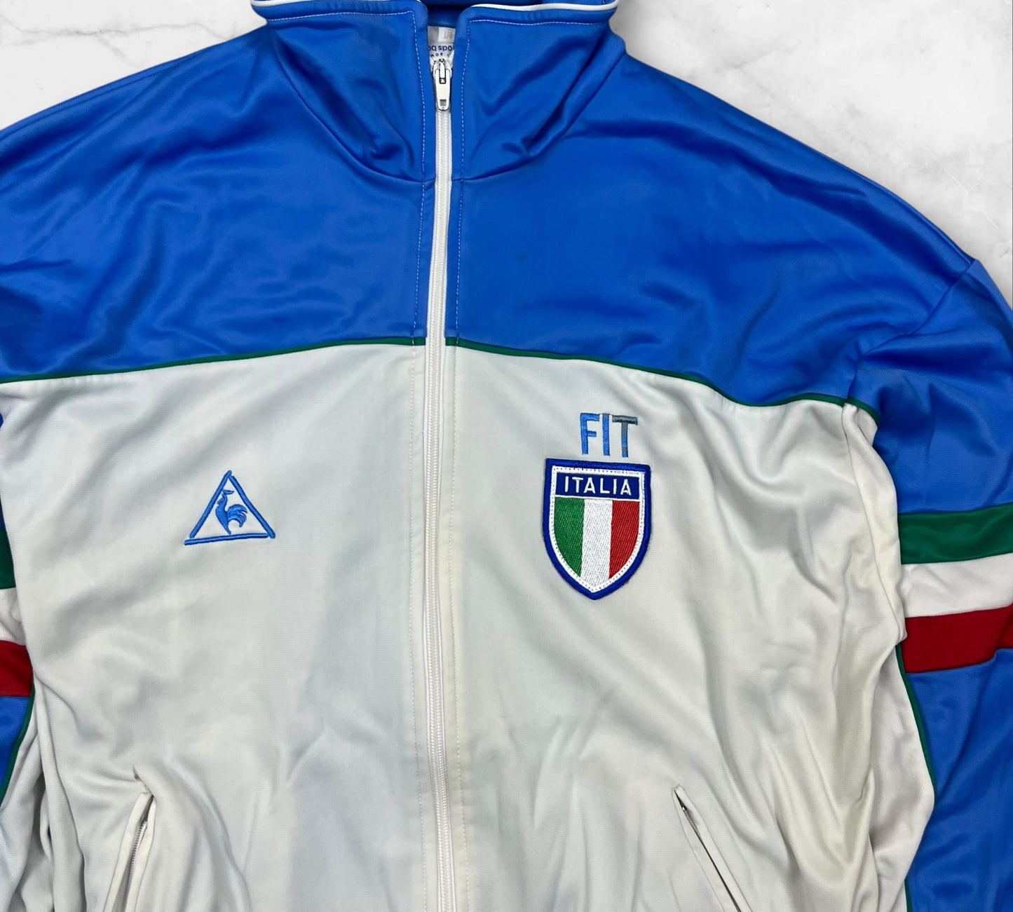 Vintage Italia Le coq sportif Trackjacket in Größe(L)