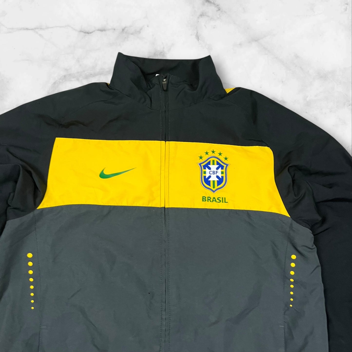 Vintage Brasilien Trackjacket in Größe(M)