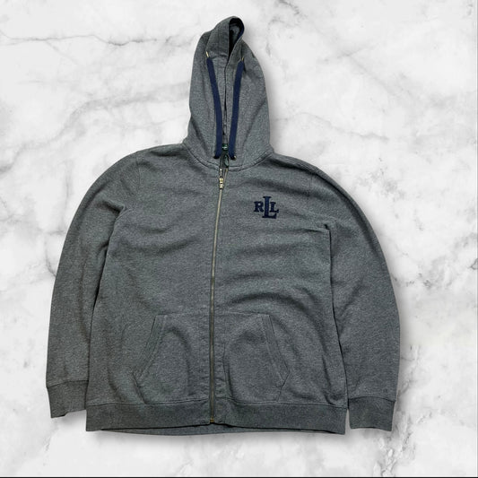 Vintage Ralph Lauren Jeans Co. Zip Hoodie – Damen 1X (Unisex Look)
