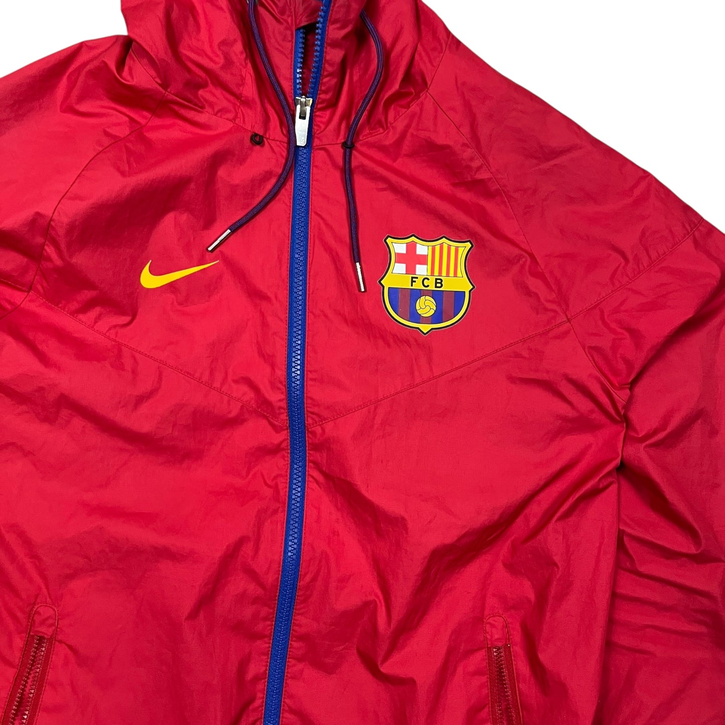 Vintage Nike 2013/2014 Barcelona Trackjacket in Größe(S)