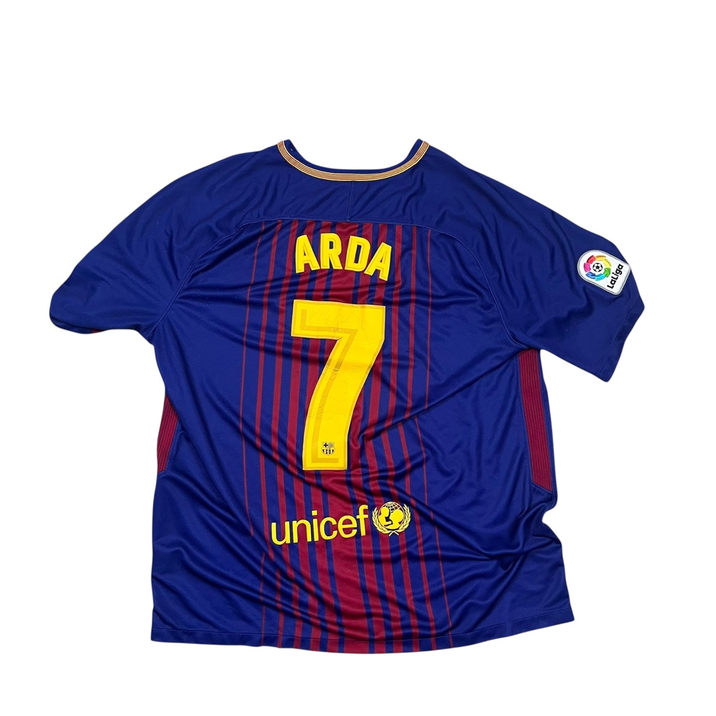 Vintage Nike 2017/18 Barcelona Heimtrikot Arda Turan in Größe(M)