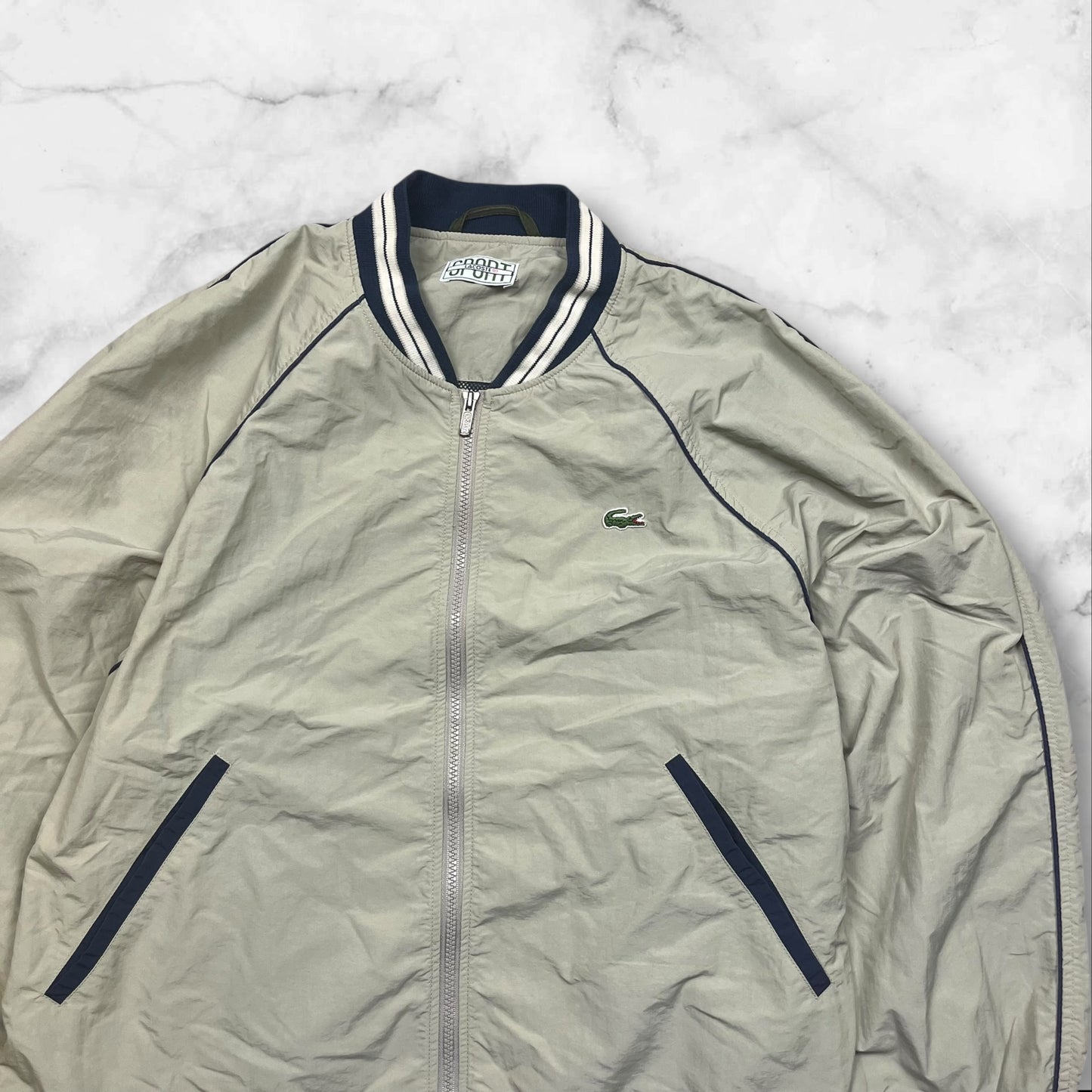 Vintage Lacoste Harrington Trackjacket in Größe(XL)