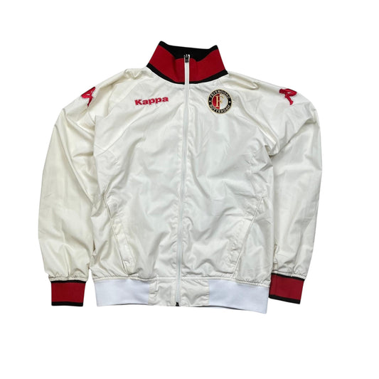 Vintage Kappa Feyernoord Rotterdam Trackjacket in Größe(S)