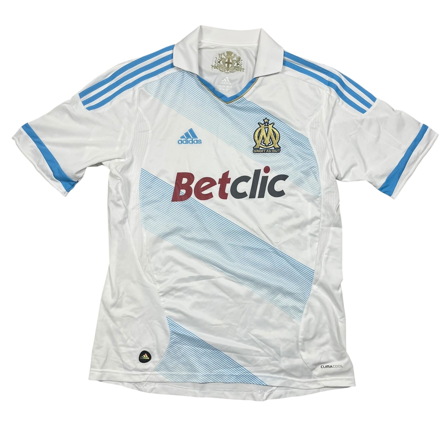 Vintage Adidas Marseille Trikot in Größe (L)