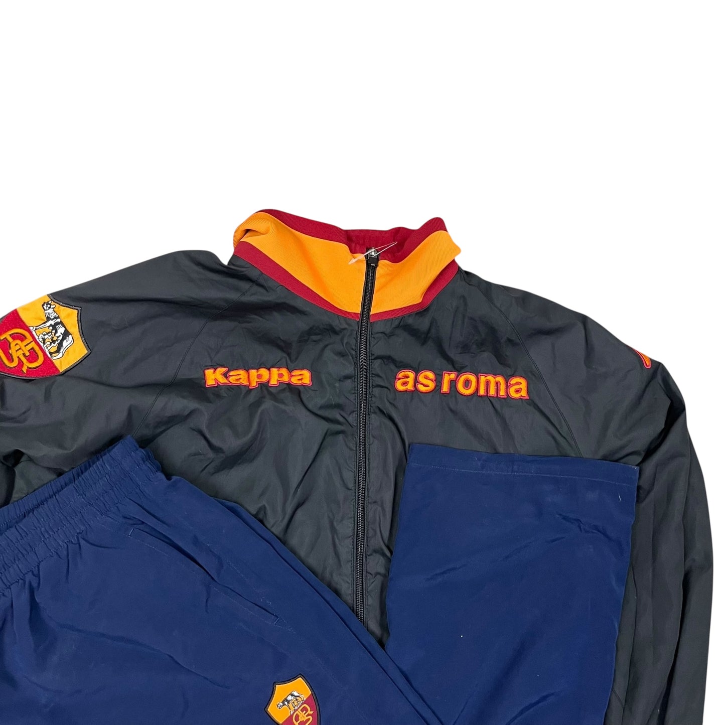 Vintage AS Roma Tracksuit in Größe(XL)