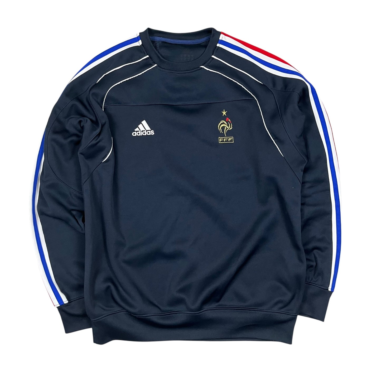 Vintage Adidas Frankreich Pullover in Größe