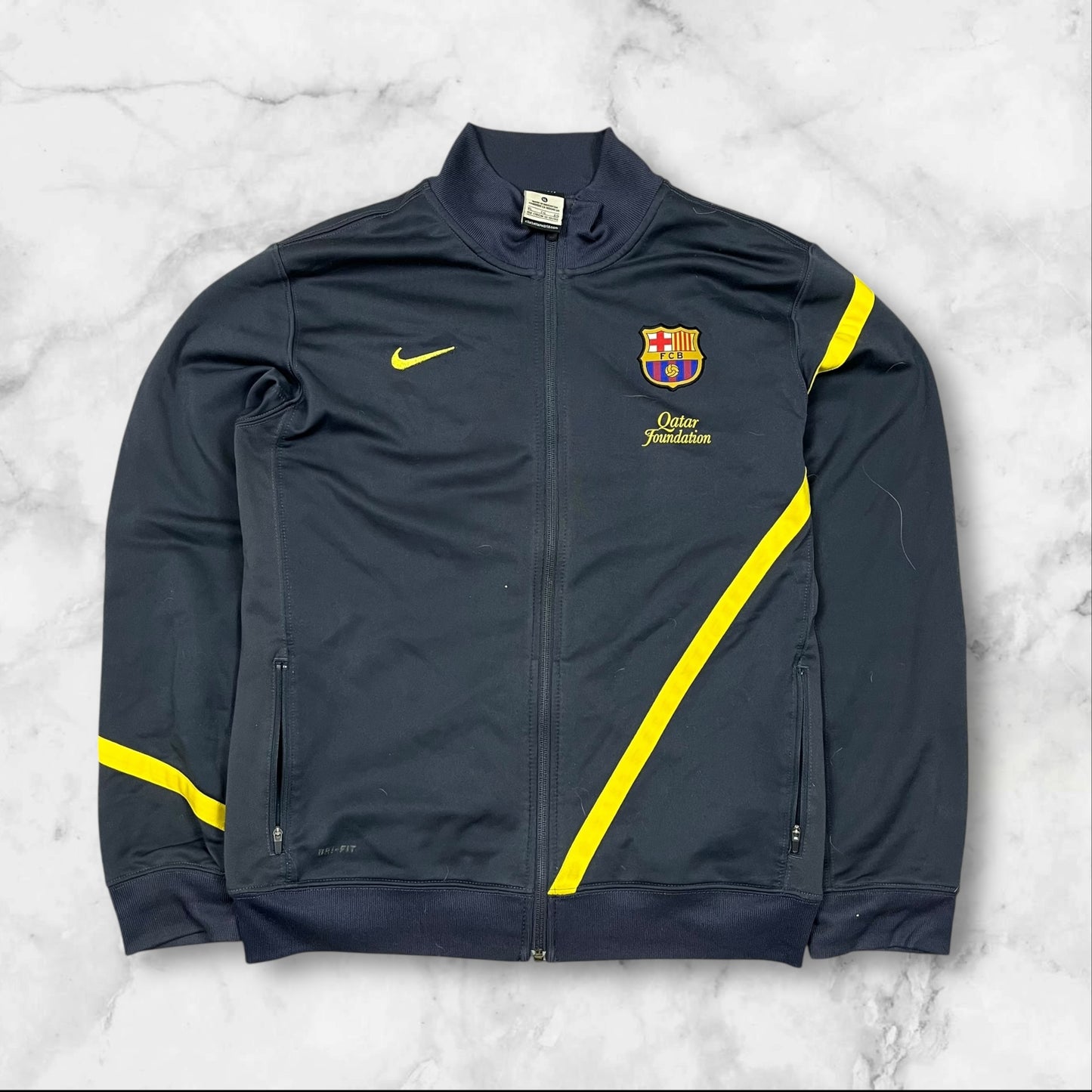 Vintage Nike 2011-2013 Barcelona Tracksuit in Größe(S)
