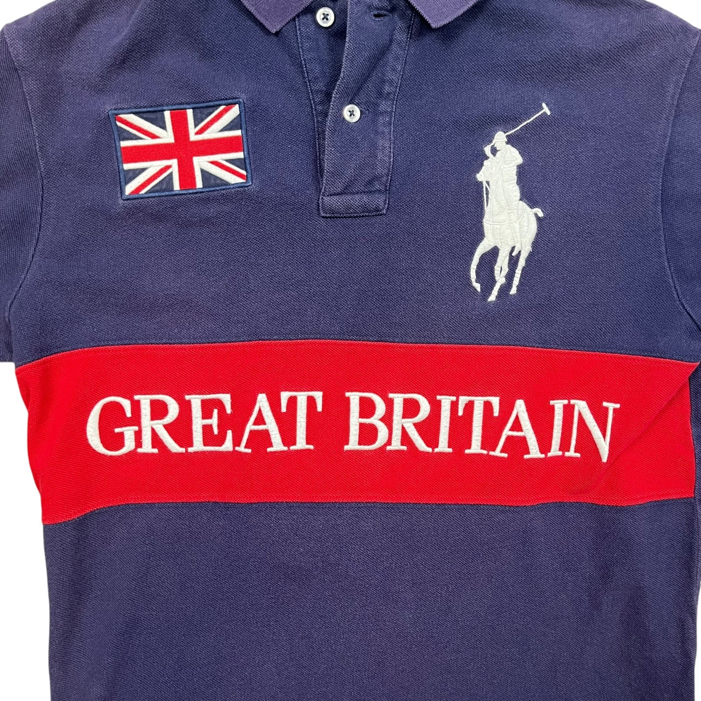 Vintage Ralph Lauren Great Britain Big Pony in Größe(S)