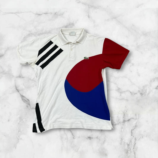 Vintage Lacoste South Korea Poloshirt in Größe(L)