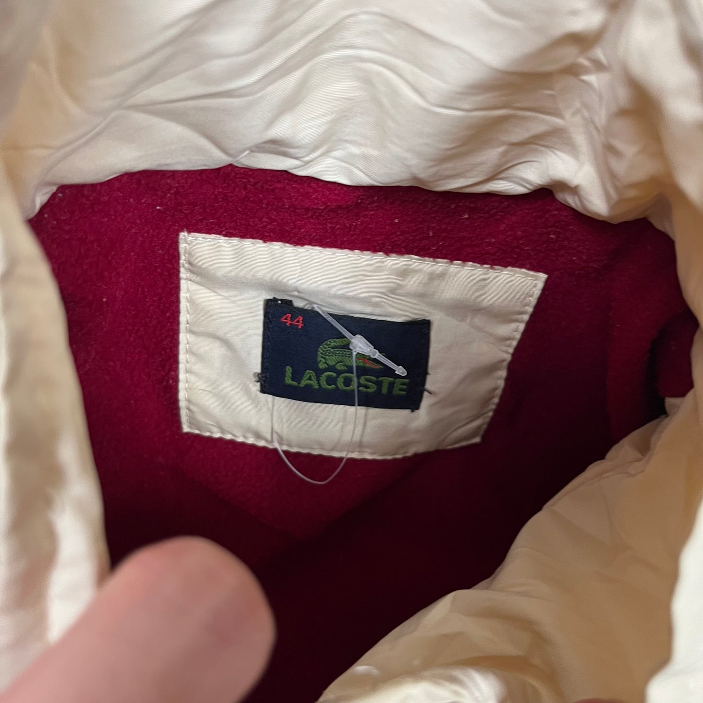 Vintage Lacoste Trackjacket für Frauen in Größe(L)