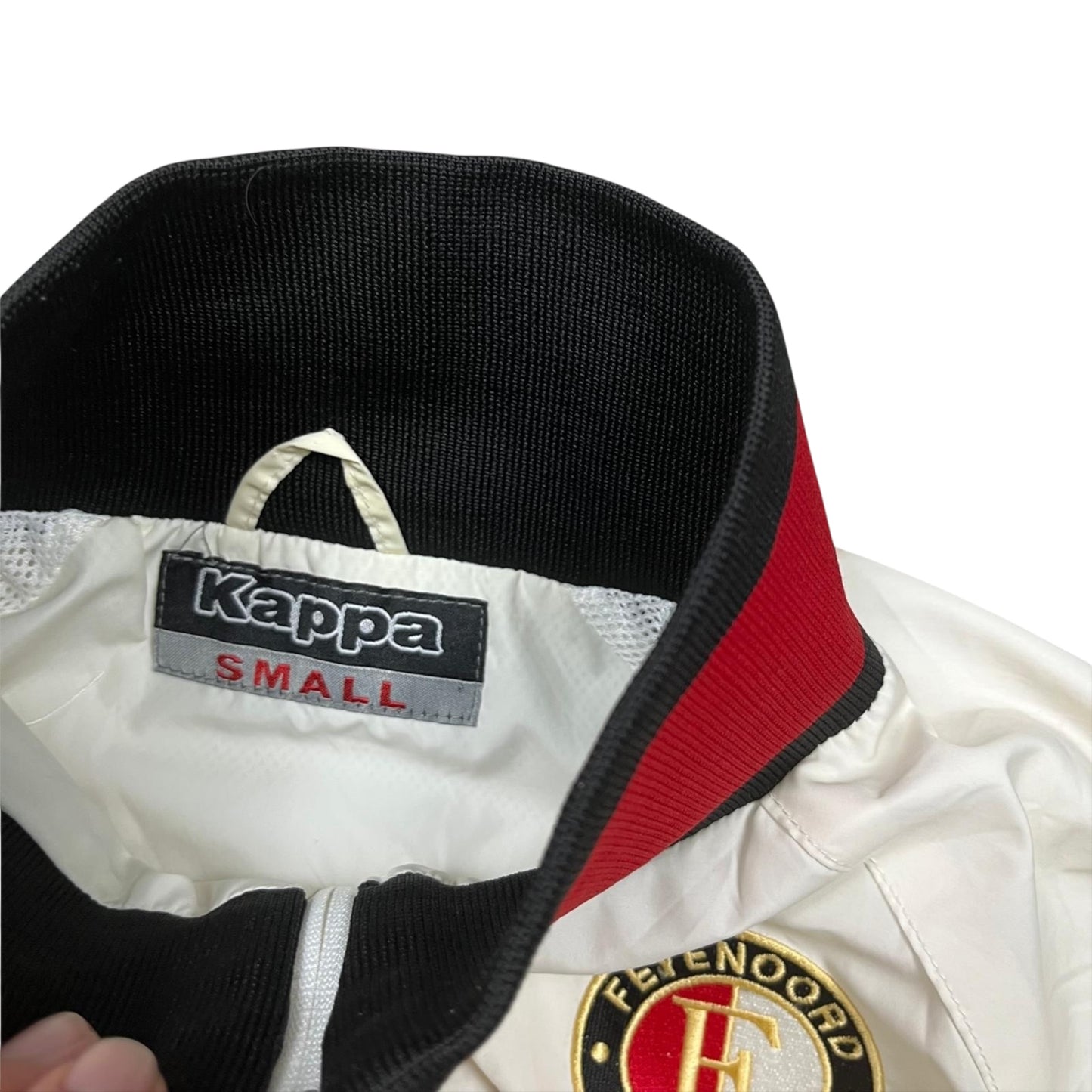 Vintage Kappa Feyernoord Rotterdam Trackjacket in Größe(S)
