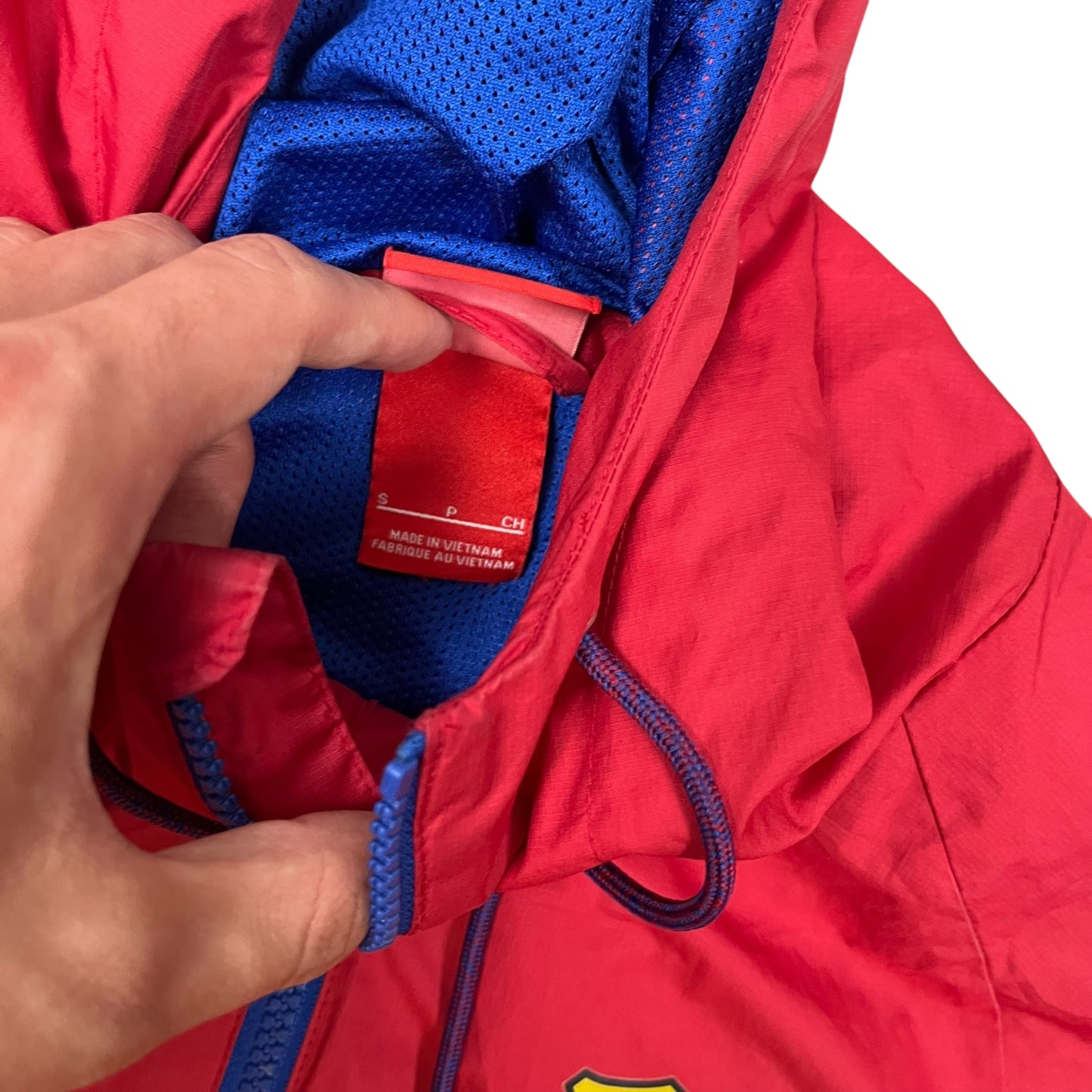 Vintage Nike 2013/2014 Barcelona Trackjacket in Größe(S)