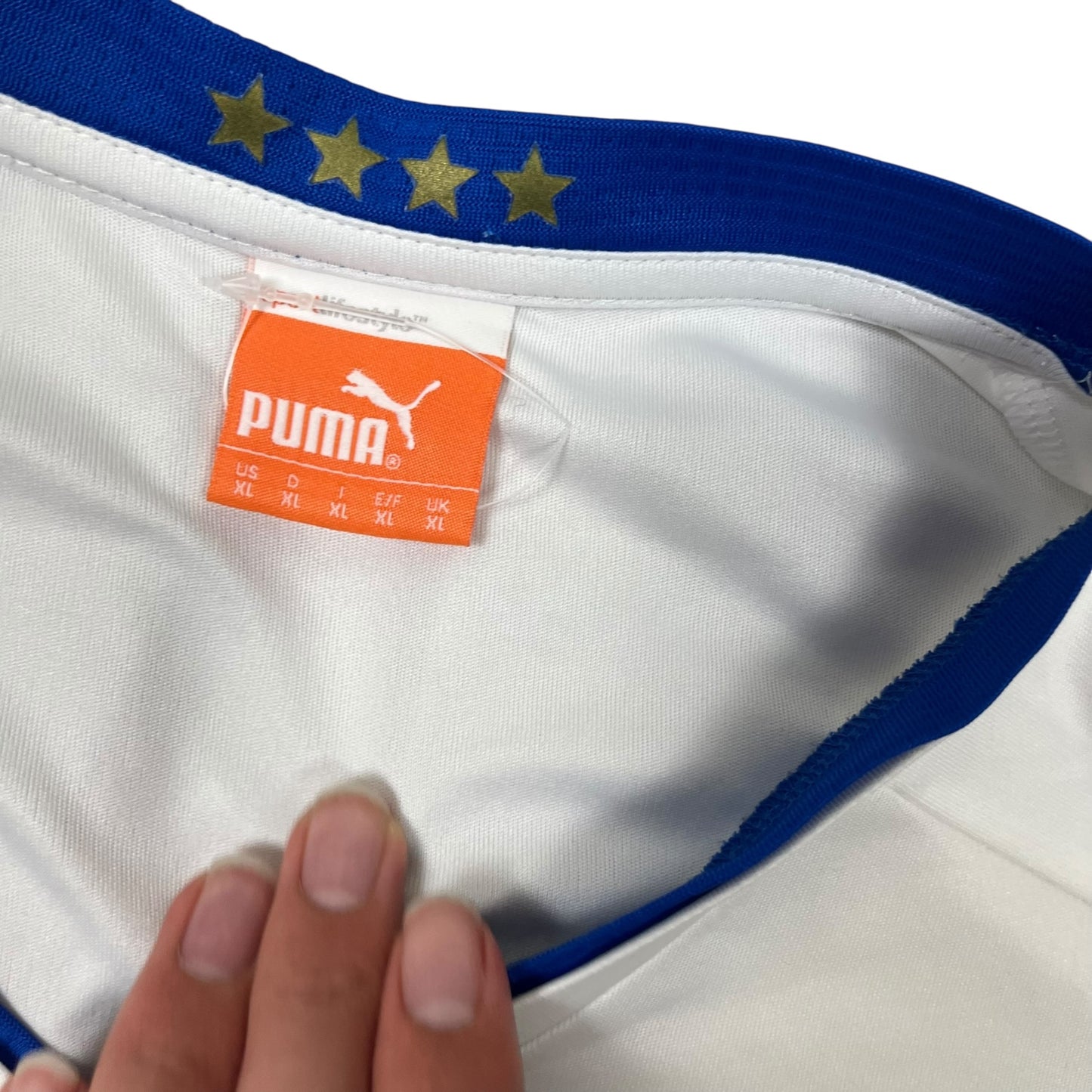 Vintage Puma 2008/2009 Italia Trikot in Größe(XL)