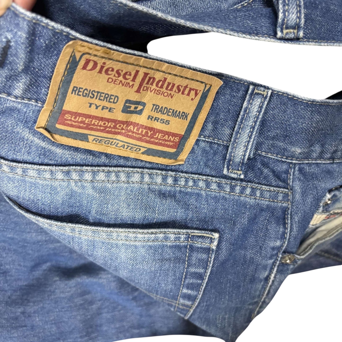 Vintage Diesel&Industry Baggy Jeans in Größe(W36 L32)